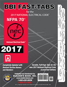 2017 NATIONAL ELECTRICAL CODE (NEC) TABS – brown-university